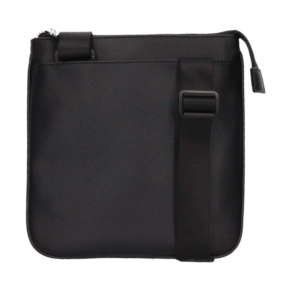 Armani Exchange Zwarte schoudertas met ritssluiting Black Heren