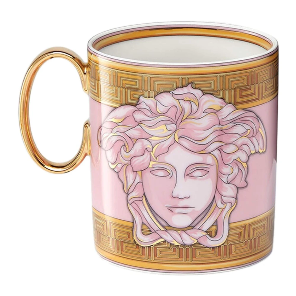 Versace Roze Glas met Handvat Pink Unisex