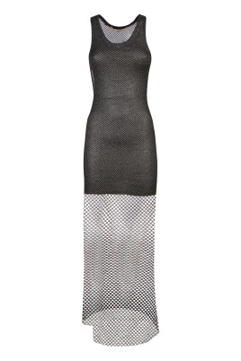 black-linen-layered-dress