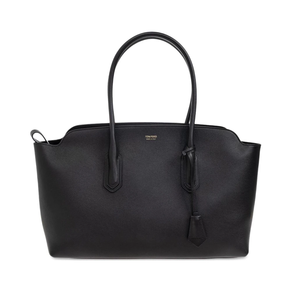 Tom Ford , Shopping Bags, Female, Black, One Size, Black Designer Bags For Women