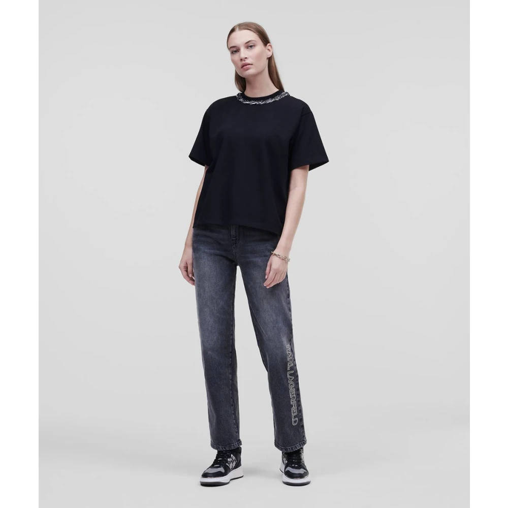 Karl Lagerfeld T-shirt Black Dames