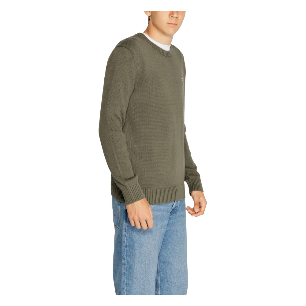 Tommy Hilfiger Biologisch Katoenen Herentrui Green Heren