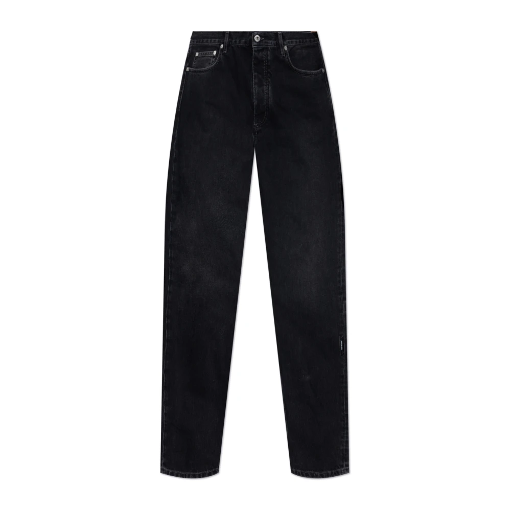 Off White Jeans met zakken Black Heren