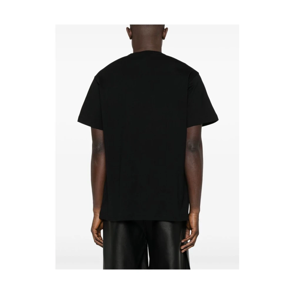 Versace Jeans Couture Zwart Crew Neck T-shirt Black Heren