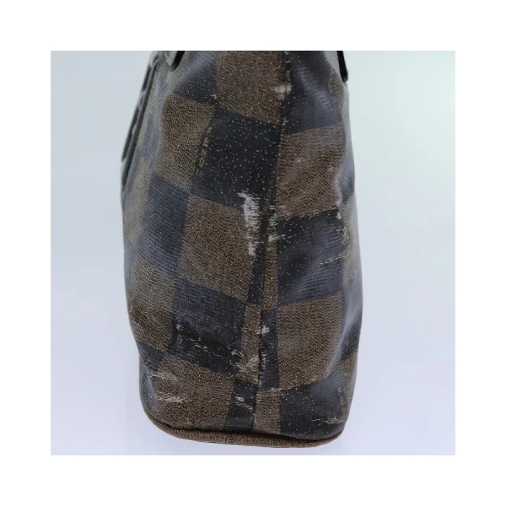 Fendi Vintage Pre-owned Canvas handbags Brown Dames