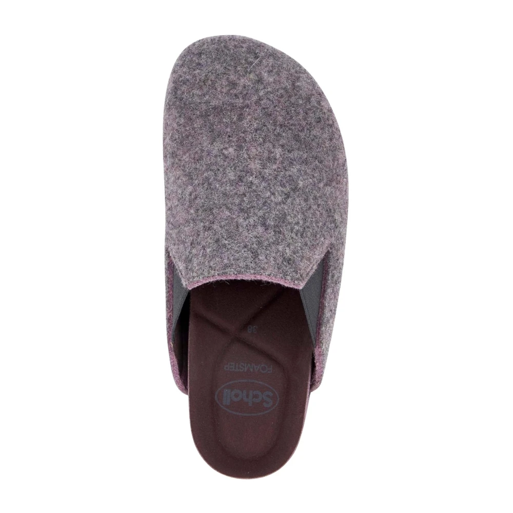 Scholl Poppy Ela Pantoffels Gray Dames