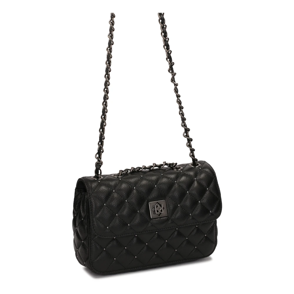 Kazar Gewatteerde handtas met zwart hardware Black Dames