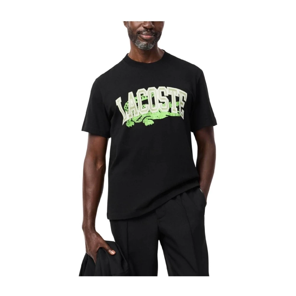 Lacoste Klassiek Logo T-shirt Black Heren