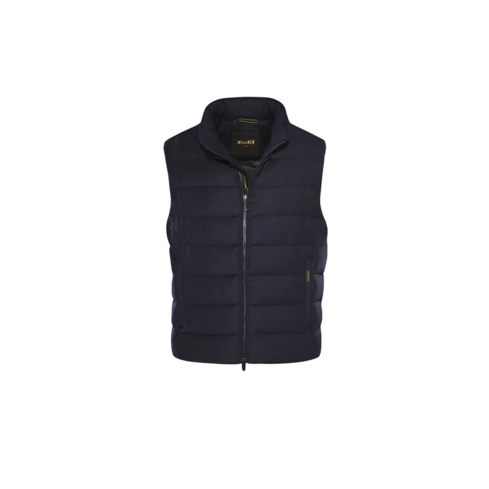 Moorer - Jackets > Vests - Blue - Moorer - Modalova