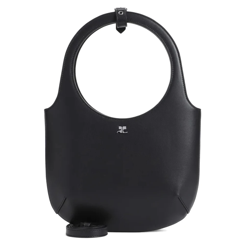 Courrèges Stijlvolle Schoudertas Black Dames