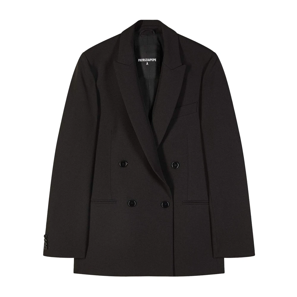 Patrizia Pepe Svart Giacca Jacket