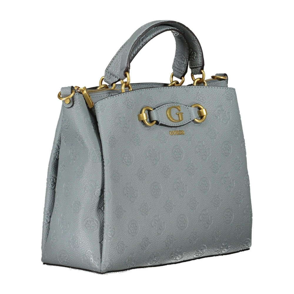 Guess Blauwe Dames Tas Izzy Peony Blue Dames