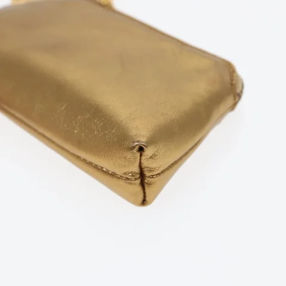 Salvatore Ferragamo Pre-owned Leather wallets Yellow Dames