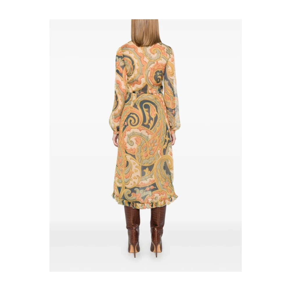 ETRO Elegante Zwarte Jurk voor Vrouwen Multicolor Dames
