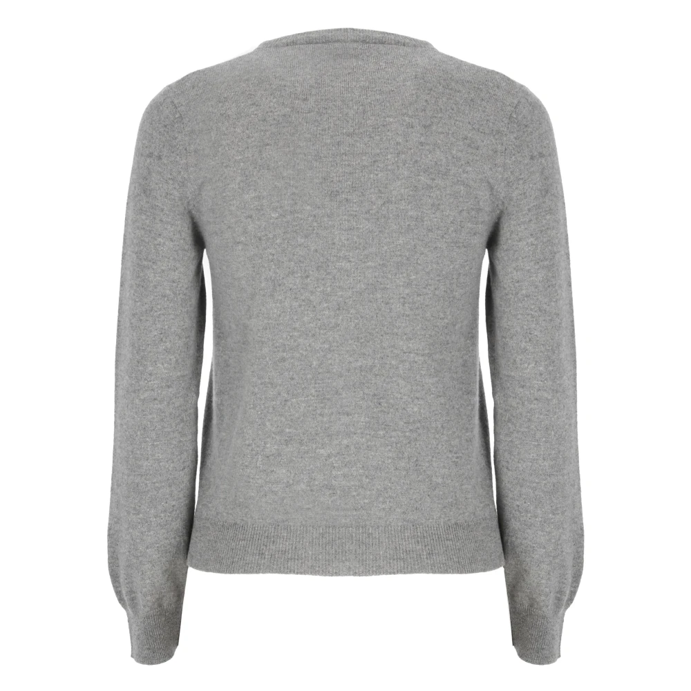 Kangra Kasjmierwol Grijs Trui Vrouwen Gray Dames