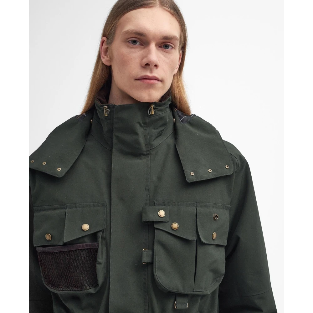 Barbour Dryfly Waterdichte Jas Green Heren