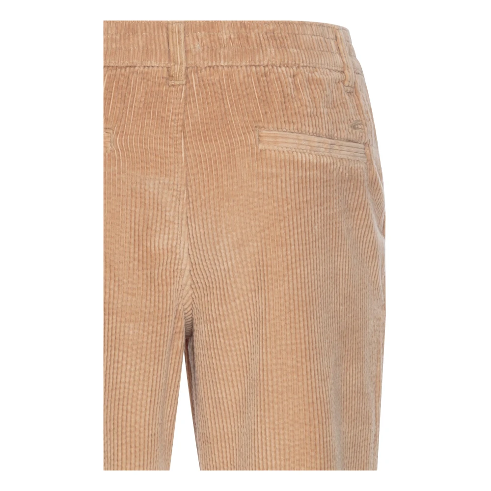 camel active Casual Herenbroek Beige Dames