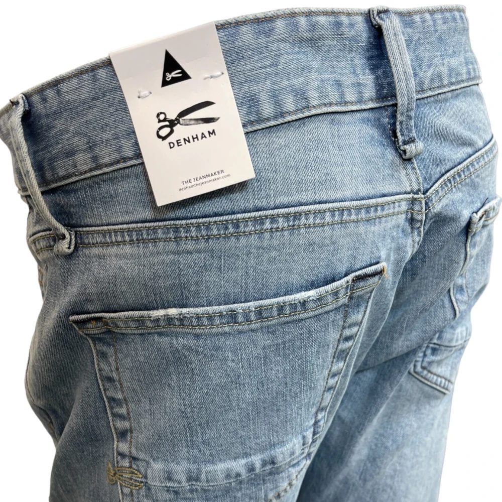 Denham Ridge Straight Fit Jeans Light Blue Heren
