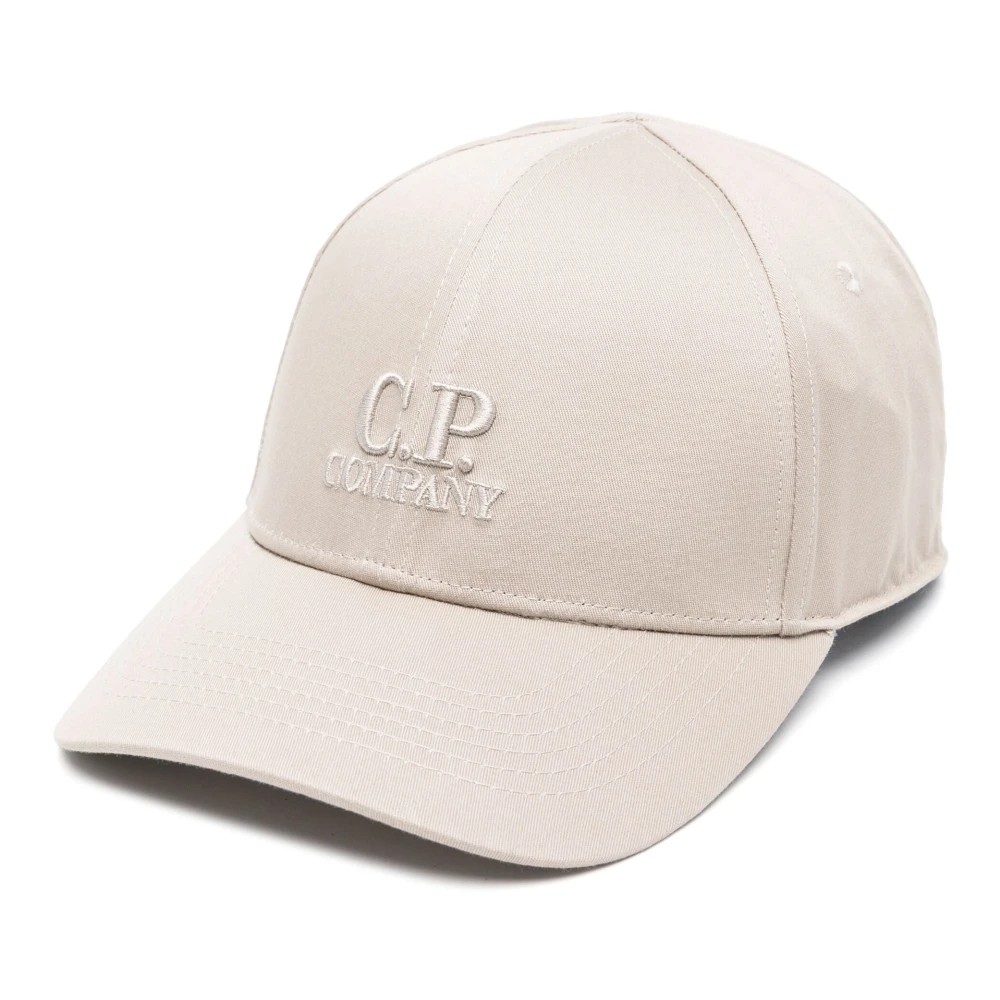 C.P. Company Vintage Khaki Baseball Cap Beige Heren
