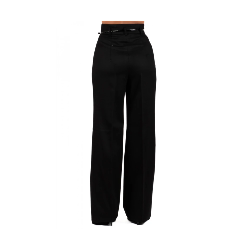 Max Mara Damesbroek Stijlvol Zwart Black Dames