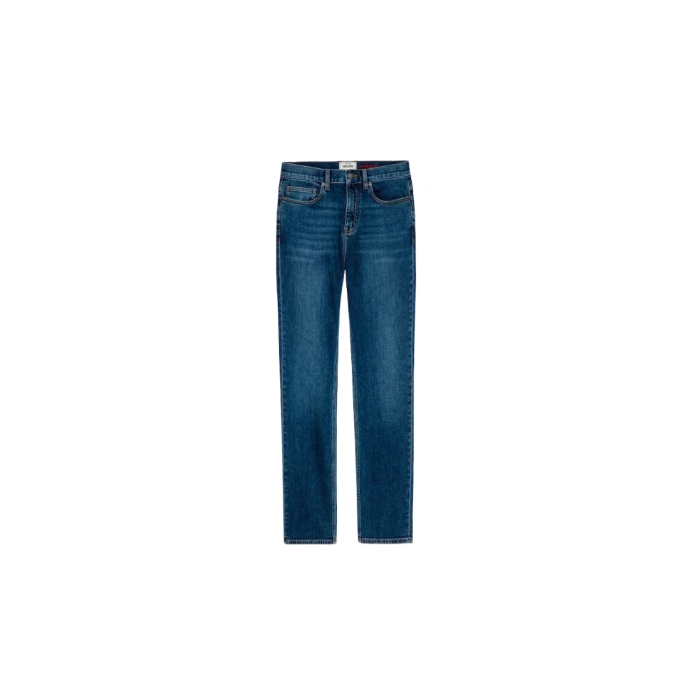 Zadig & Voltaire Men's Blue Slim Fit Jeans, W30, Stylish Denim Jeans For