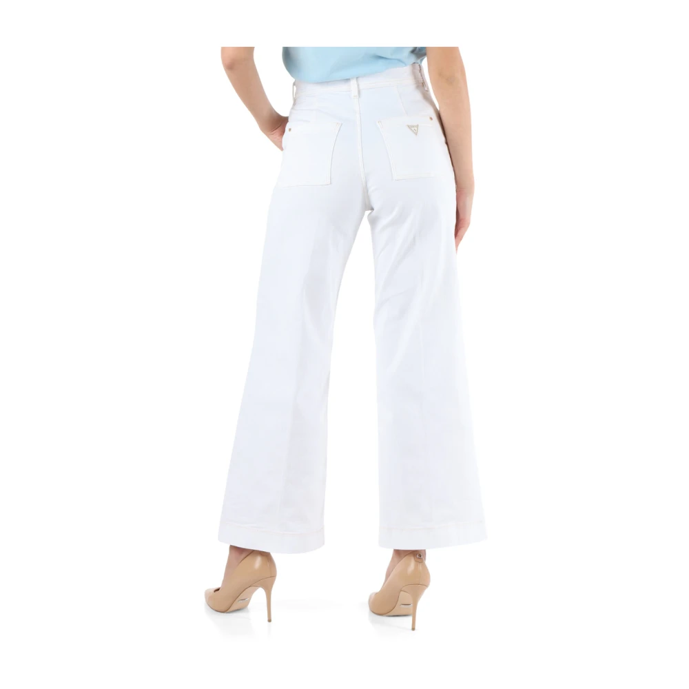 Guess Trousers White Dames