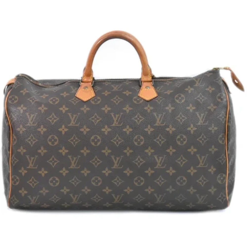 Louis Vuitton Vintage Pre-owned Canvas travel-bags Brown Heren