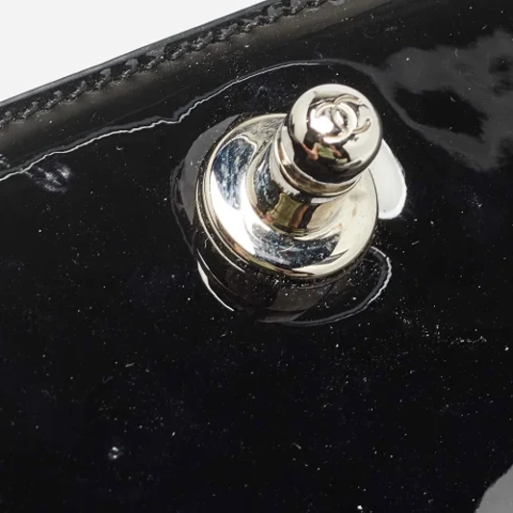 Chanel Vintage Pre-owned Leather chanel-bags Black Dames