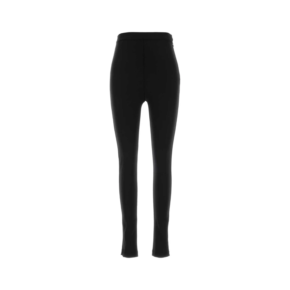 Jil Sander Damen Schwarz Hosen, K, Lgröße: