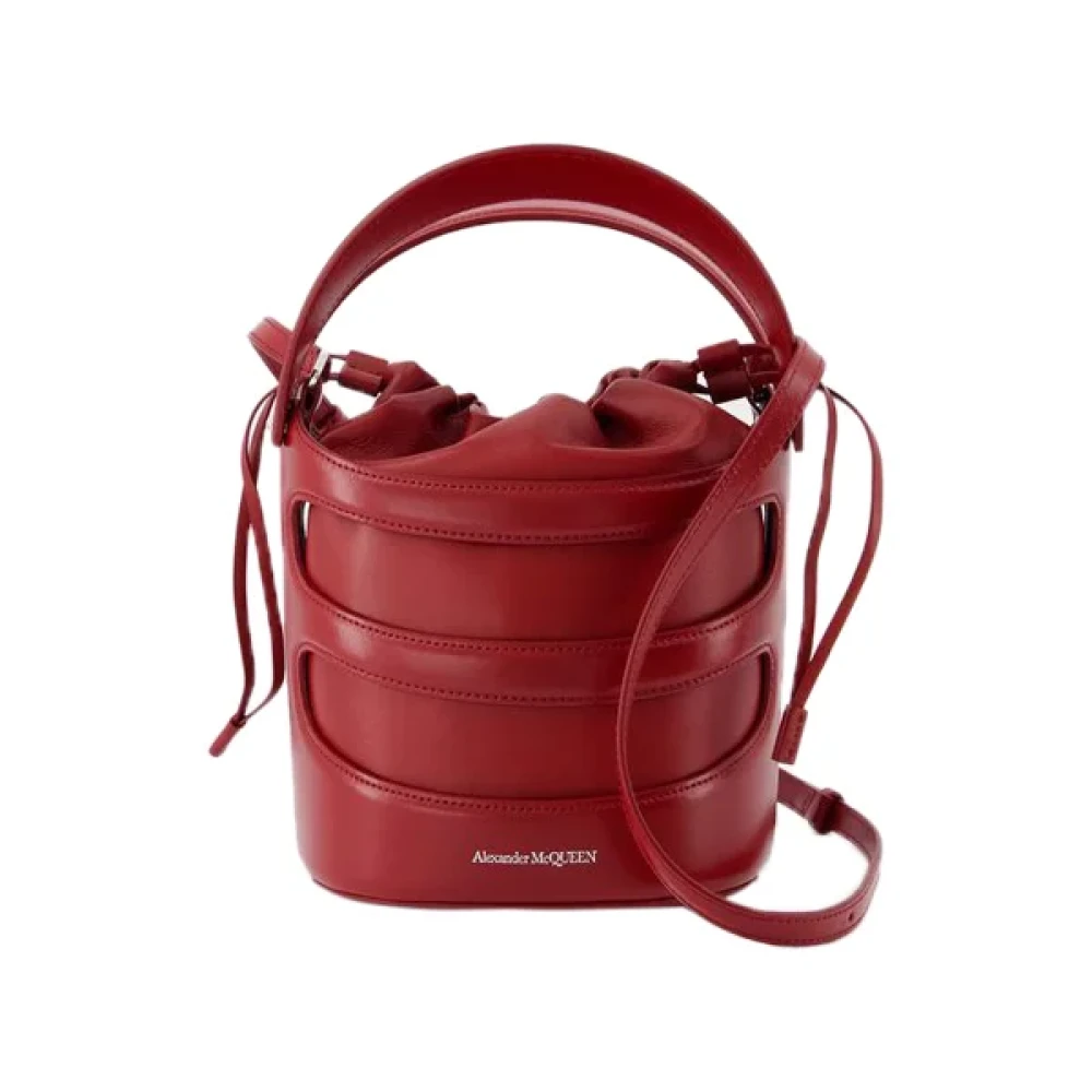 Alexander mcqueen Leather handbags Red Dames