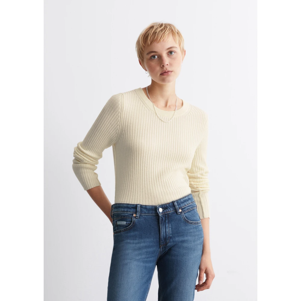 Marc O'Polo Sweater slim Beige Dames