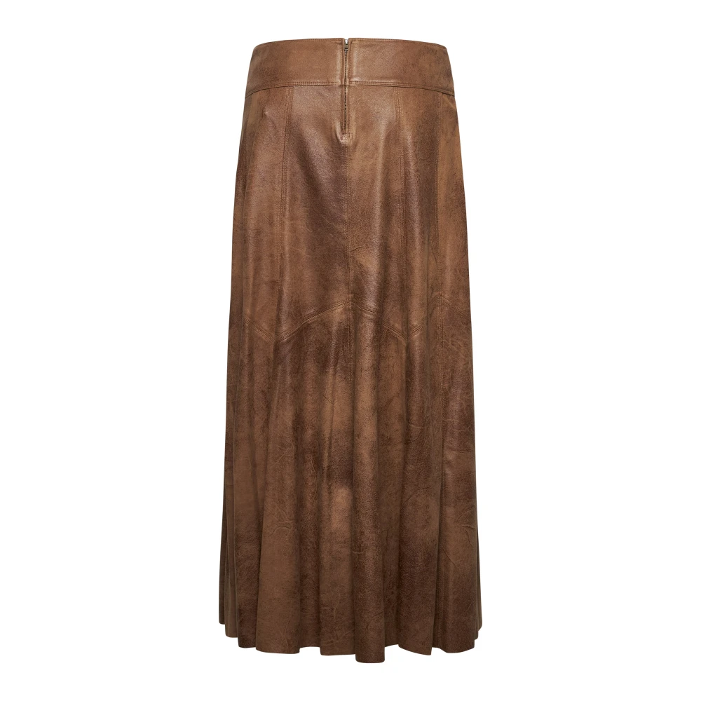 Isabel marant Brandy Rokken Collectie Brown Dames