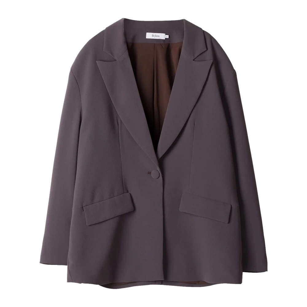 Stylein Elegante Blazer voor Vrouwen Brown Dames