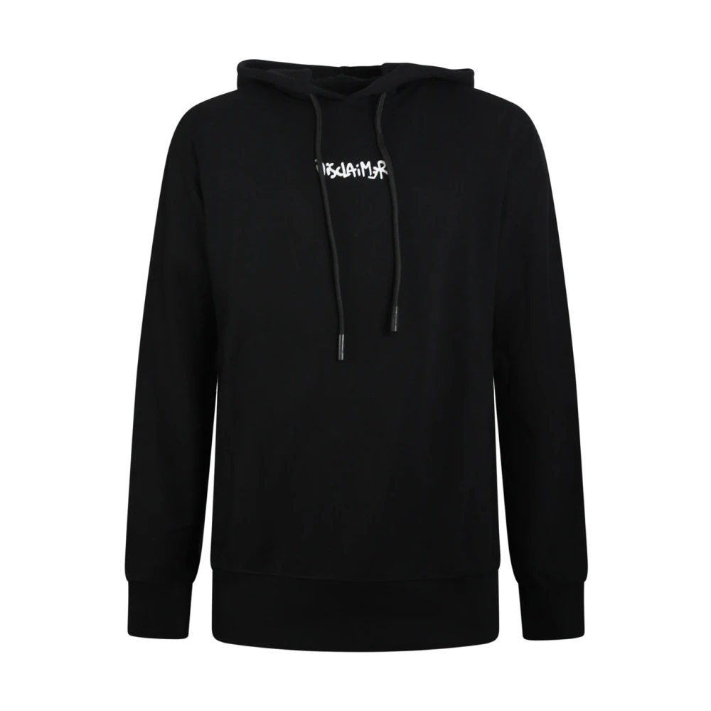 Disclaimer Hoodies Black Heren