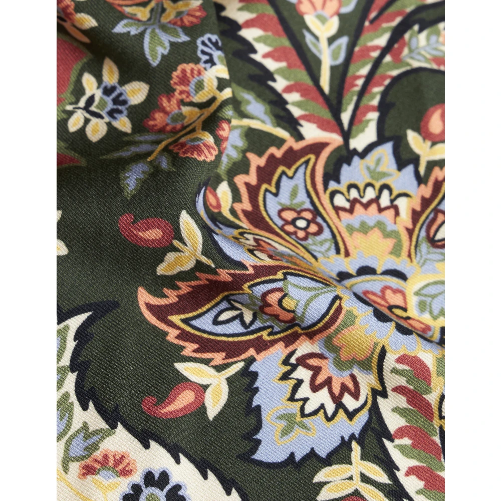 ETRO Bloemen Paisley Print Sheath Jurk Multicolor Dames