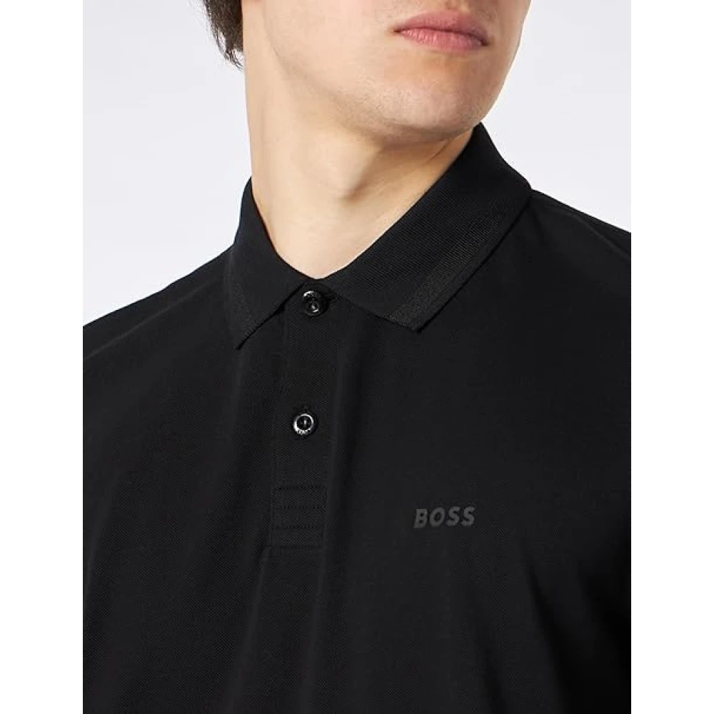 Boss Heren Polo Shirt Black Heren