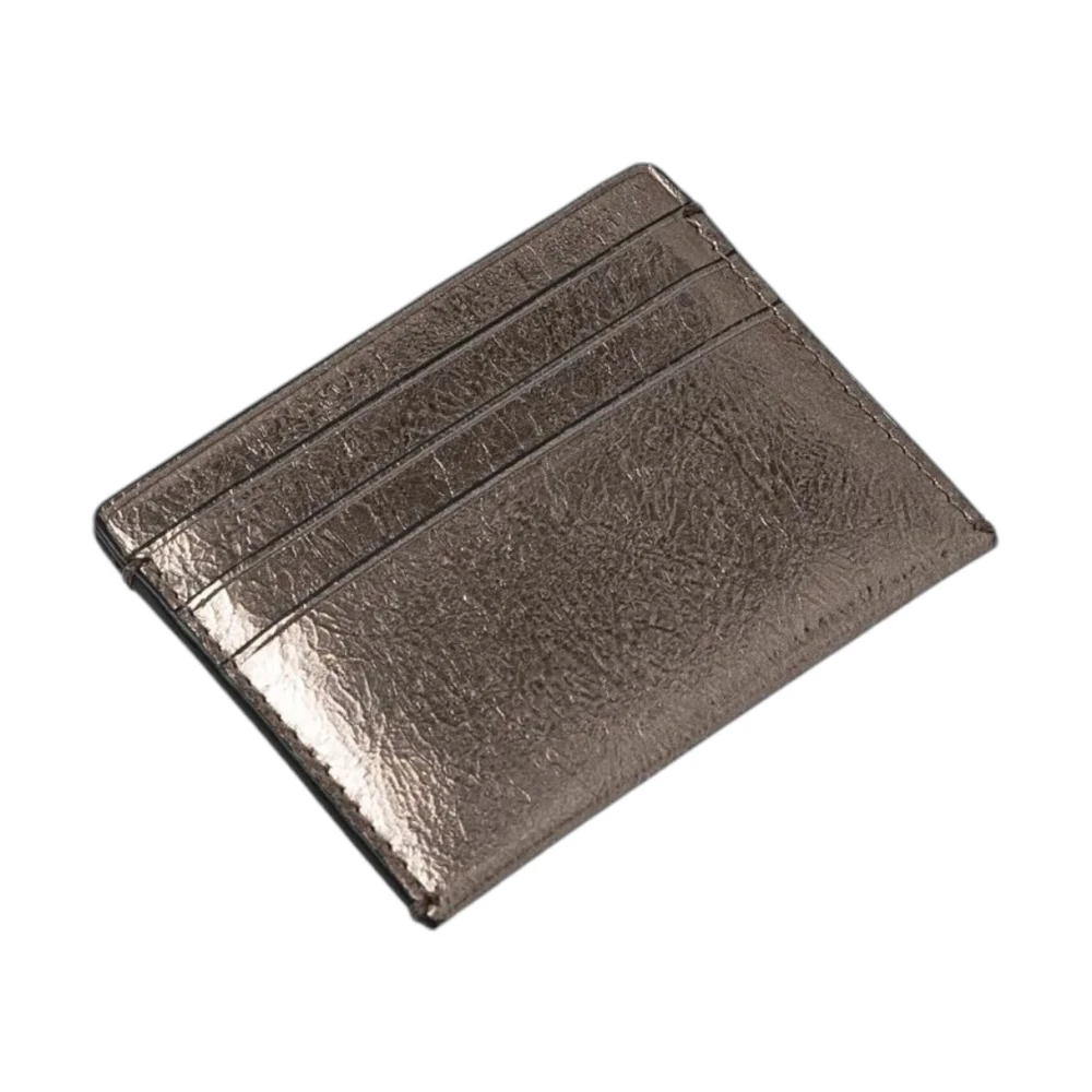 Calvin Klein Jeans Grijze Effen Polyurethaan Damesportemonnee Gray Dames