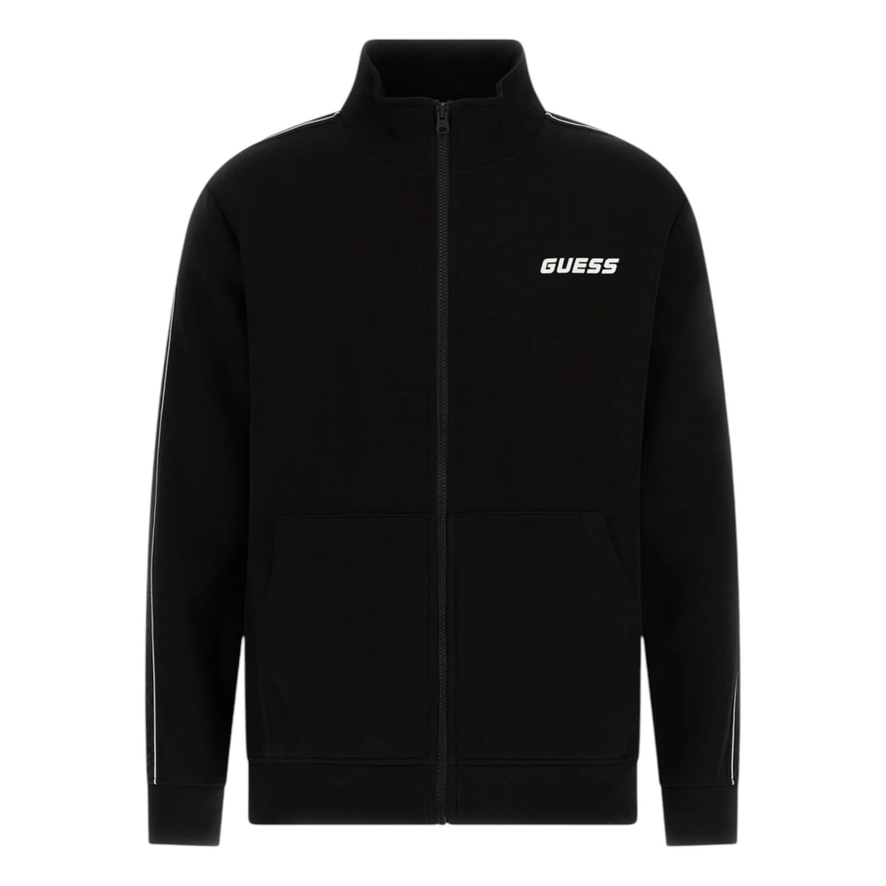 Guess Men's Black Maglieria E Felpe Cotone
