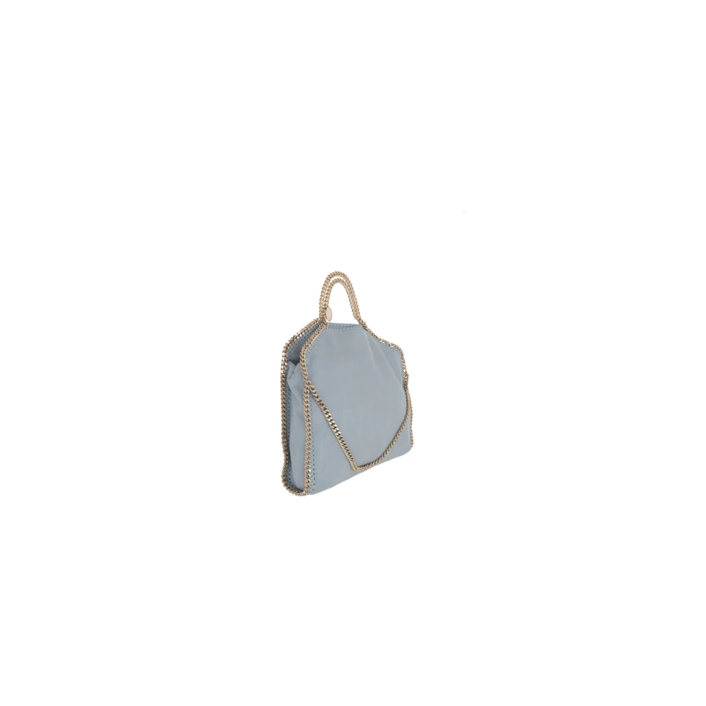 Stella Mccartney Blauwe Shaggy Deer Tote Tas Blue Dames