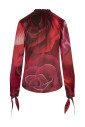 robe-de-mode-en-soie-rouge