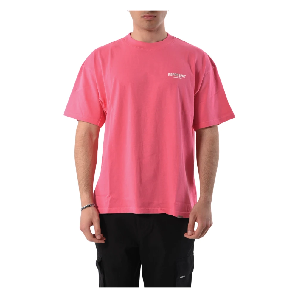 Represent T-Shirts Pink Heren