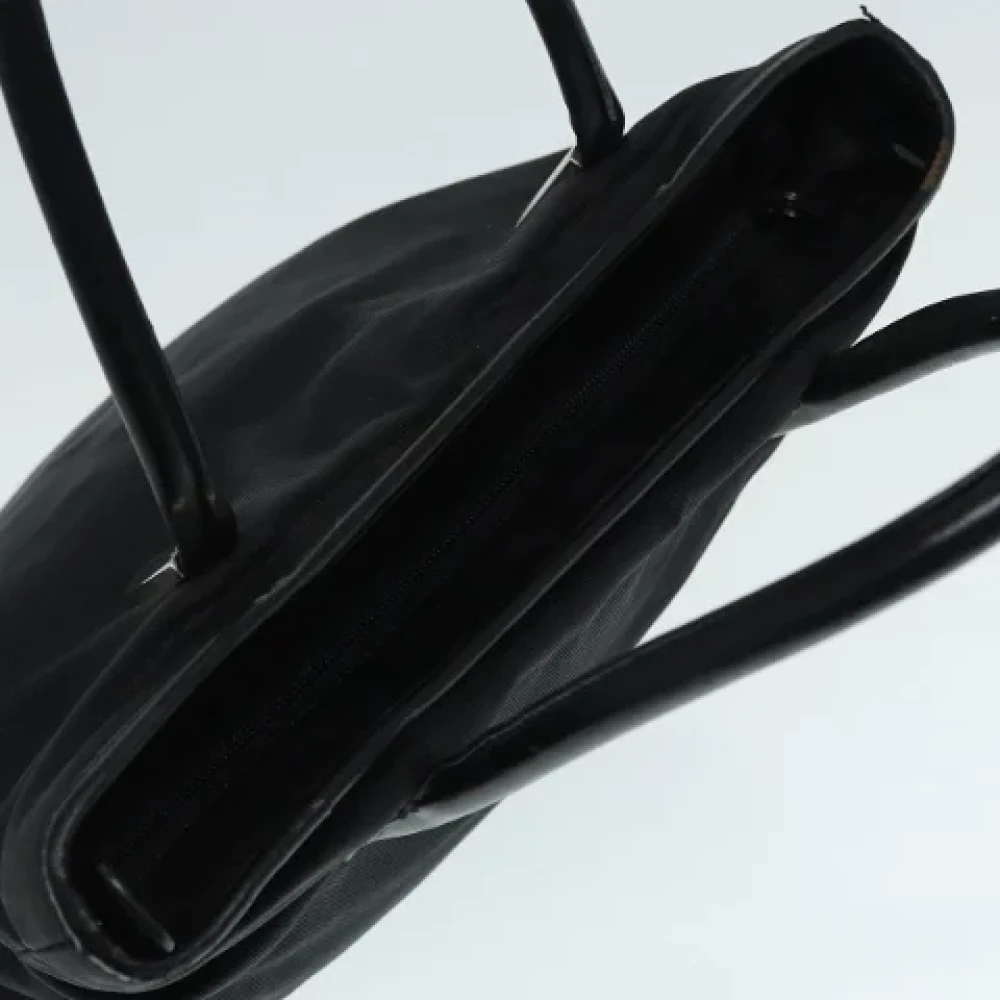 Gucci Vintage Pre-owned Nylon handbags Black Dames