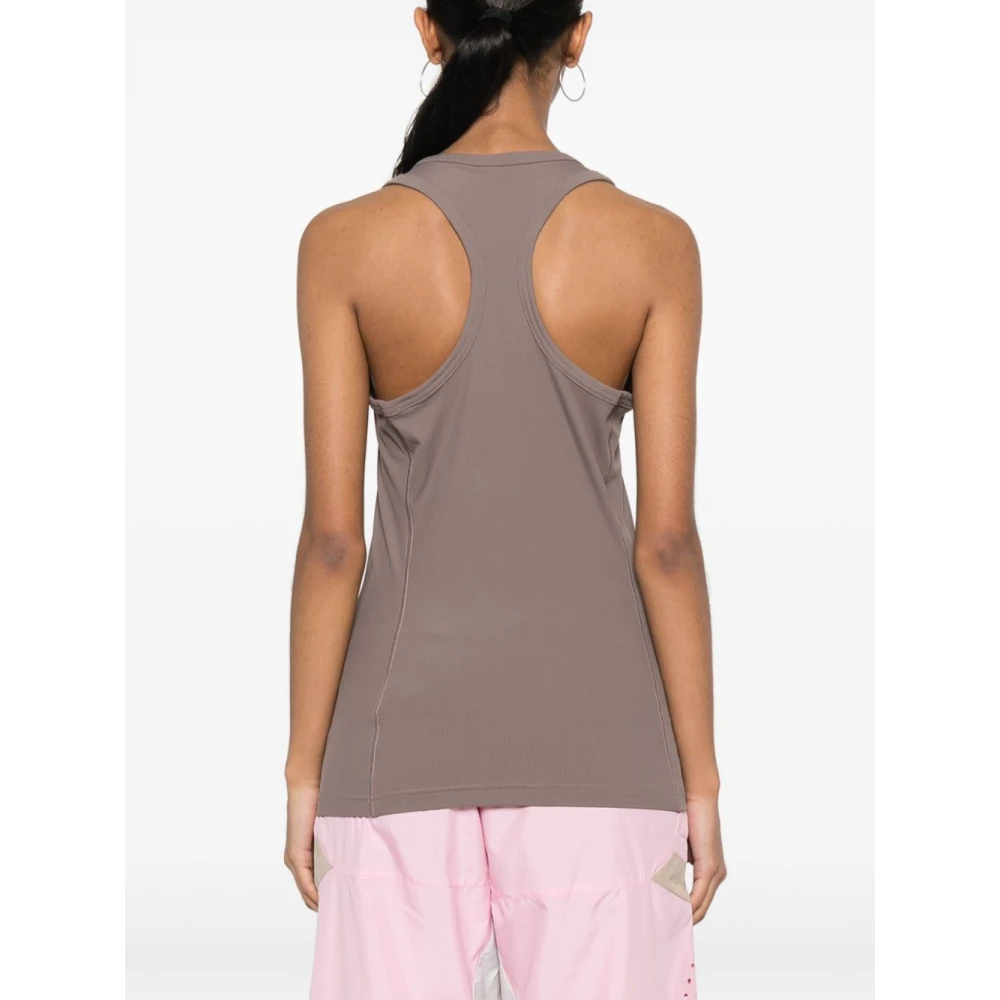 adidas by stella mccartney Rib Tank Top voor Vrouwen Purple Dames