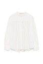 witte-button-up-band-kraag-shirt