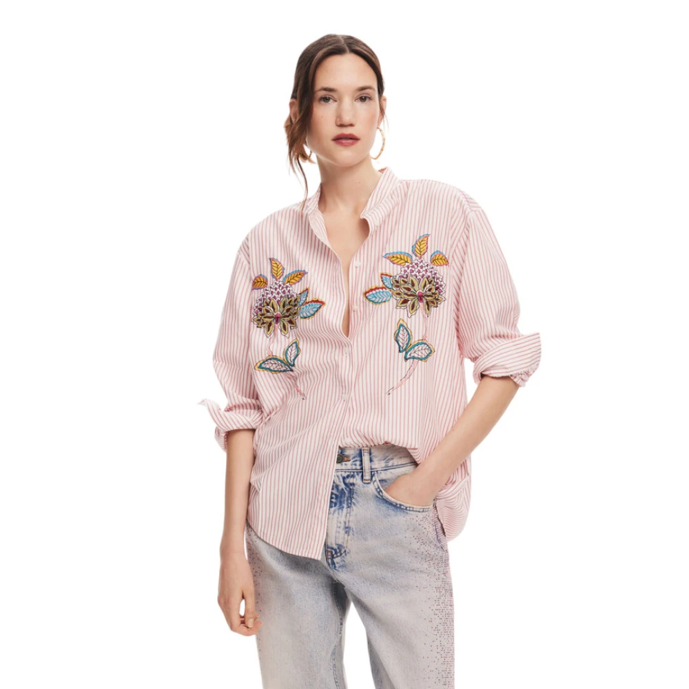 Desigual Lange mouwen shirt Multicolor Dames
