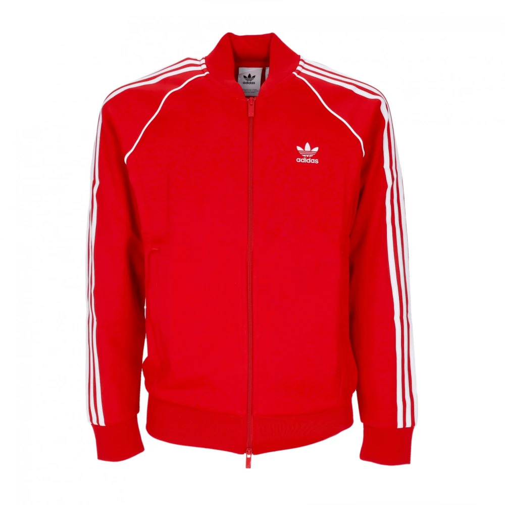 Adidas Streetwear Tracktop Jas Scarlet White Red Heren