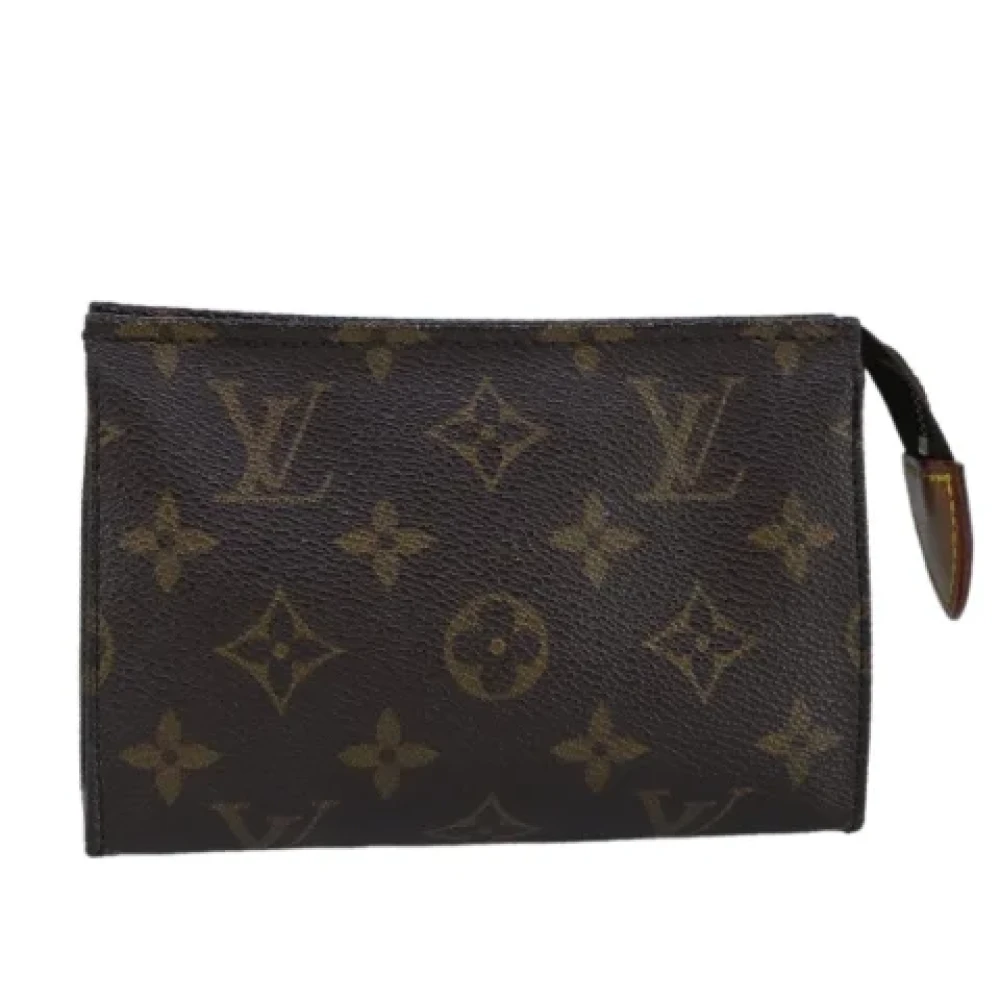 Louis Vuitton Vintage Pre-owned Canvas pouches Brown Dames