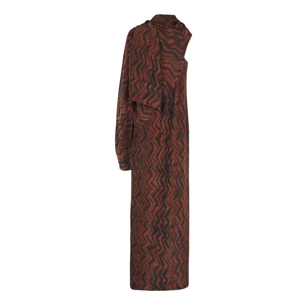Cortana Debra bedrukte zijden jurk Multicolor Dames