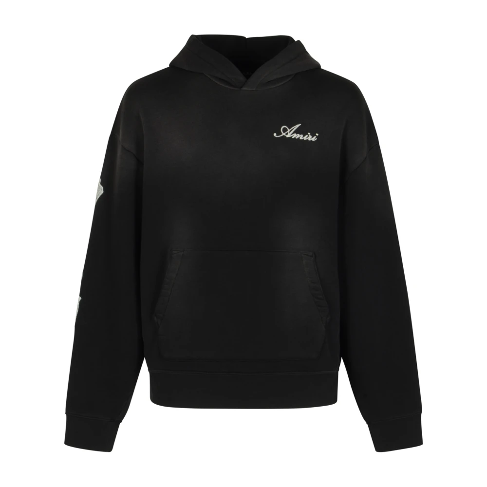 Amiri Men's Black Bones Oversized Hoodie