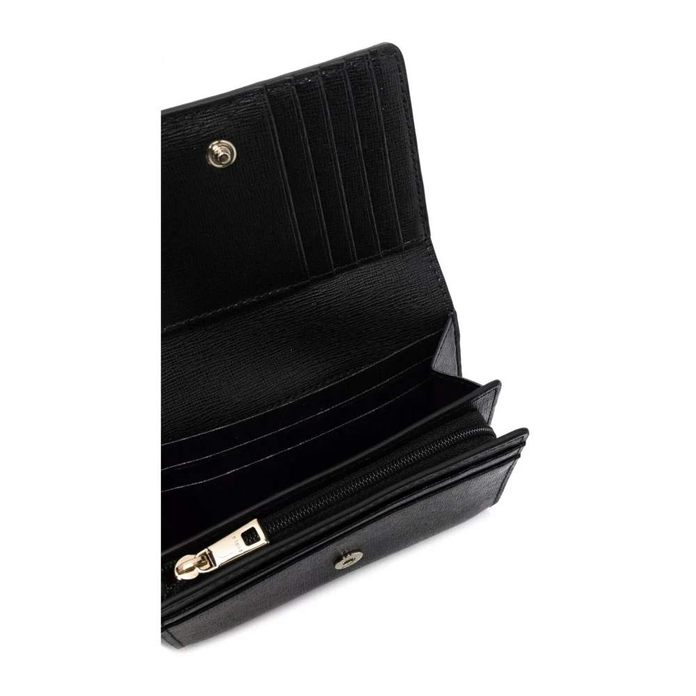 Furla Babylon Compact Bifold Portemonnee Black Dames